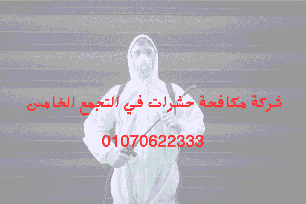 شركة مكافحة حشرات في التجمع الخامس