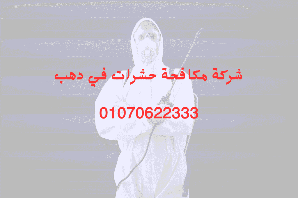 شركة مكافحة حشرات في دهب